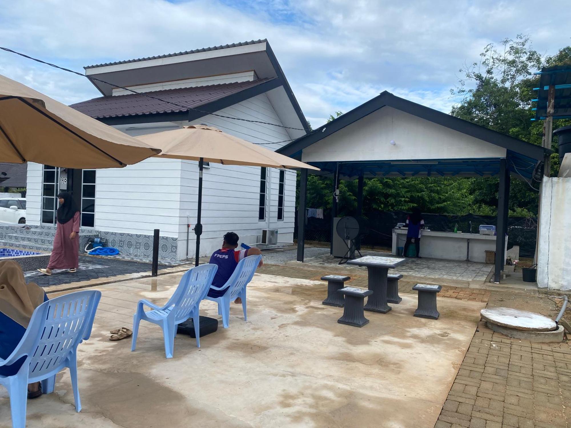 Tok Abah Cottage N Pool Jertih Eksteriør billede